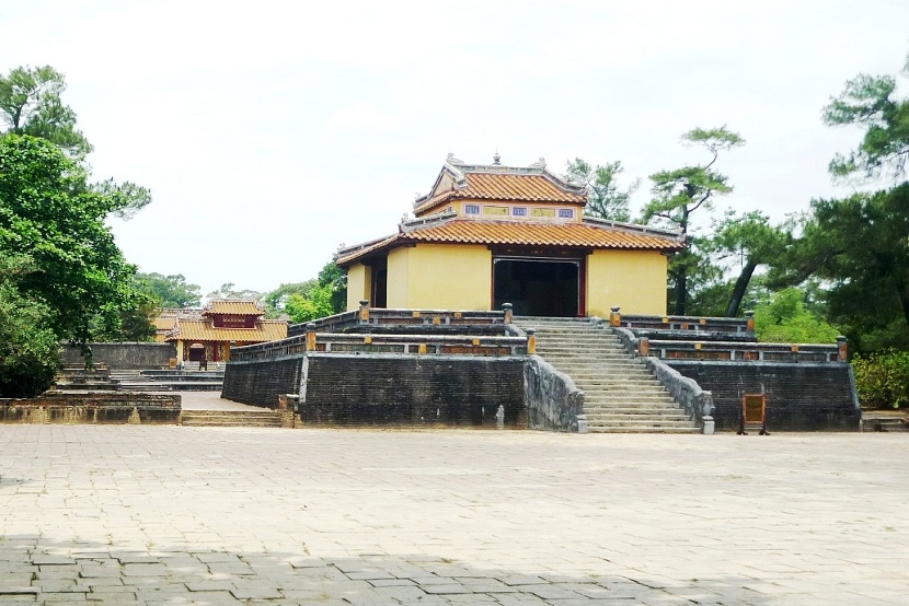 Minh Mang tomb in Hue