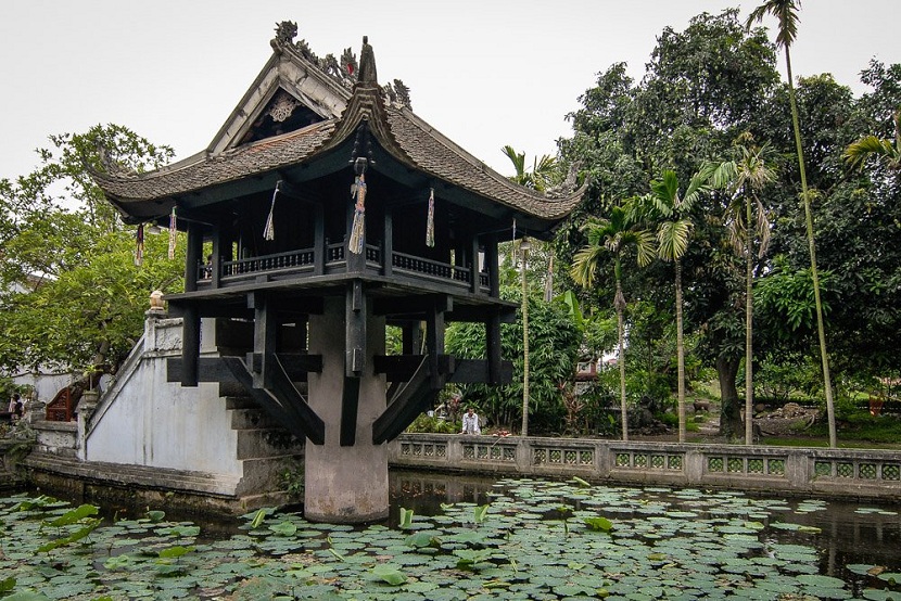 One Pillar Pagoda in Hanoi