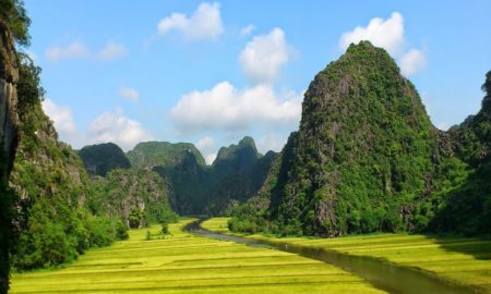 Tam Coc landscape in Ninh Binh