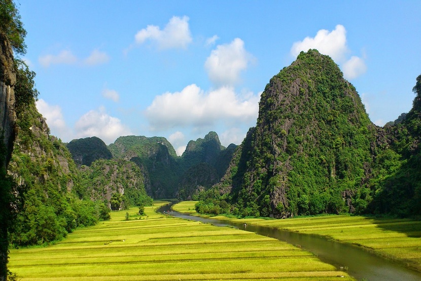 Tam Coc landscape in Ninh Binh
