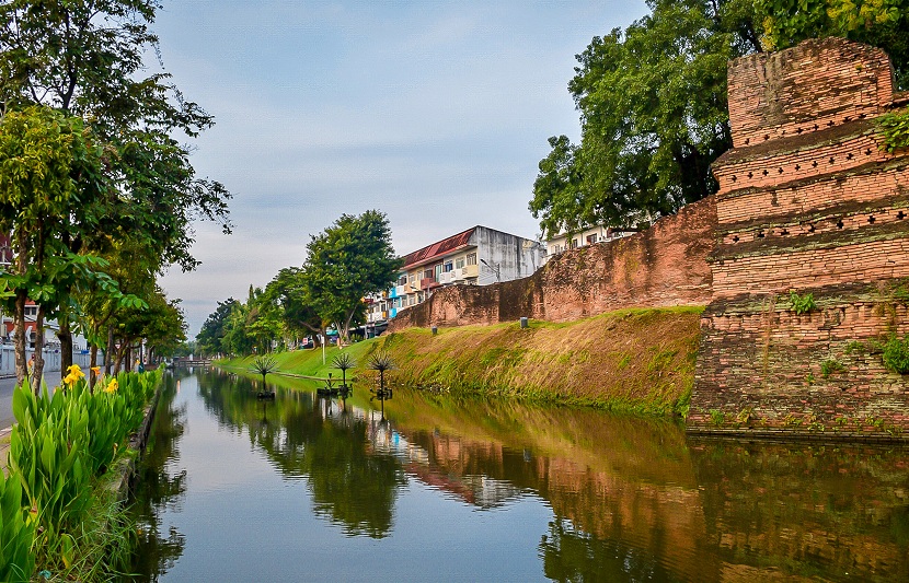 The Old City Moat in Chiang Mai