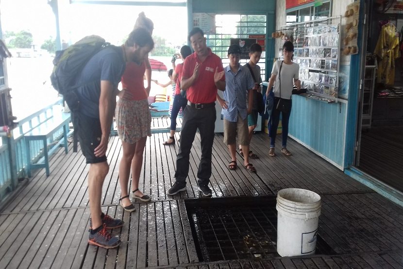 Chau Doc floating village