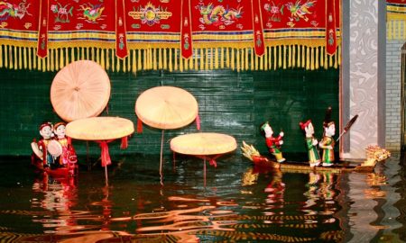 water puppet in saigon