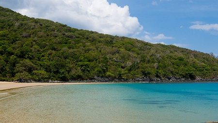 pristine beaches in Con Dao island