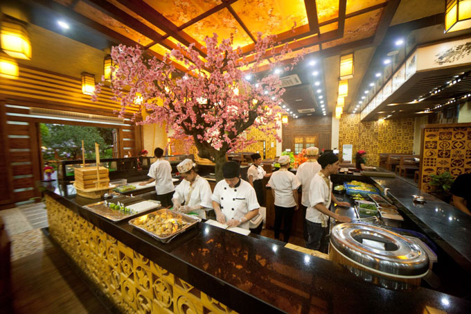 Top 8 Grill Hotpot Buffet Restaurants in Hanoi: Sashimi BBQ Garden