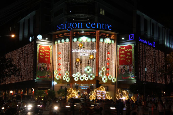 Top Shopping malls shouldn’t be missed – Saigon city center: Saigon Center