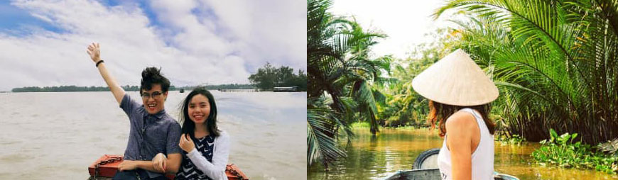 A Pleasant Boat Trip to the Mekong Delta, Vietnam