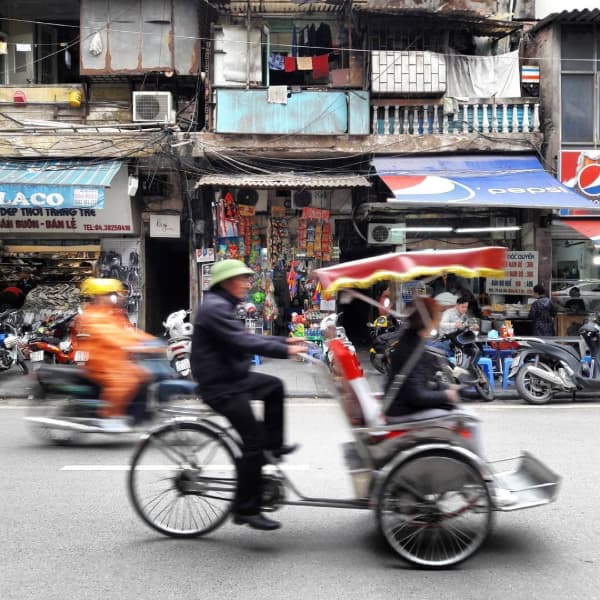 Hanoi Old Quarter - Xích lô