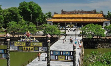 Imperial Citadel is a part of Central Vietnam Package Tour - DA NANG - HUE - BA NA - HOI AN