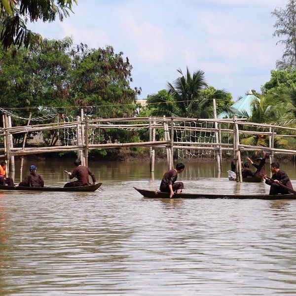 The nature around Vam Ho bird sanctuary 