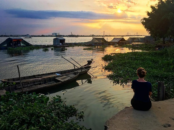 Relax on An Binh Islet, Vinh Long