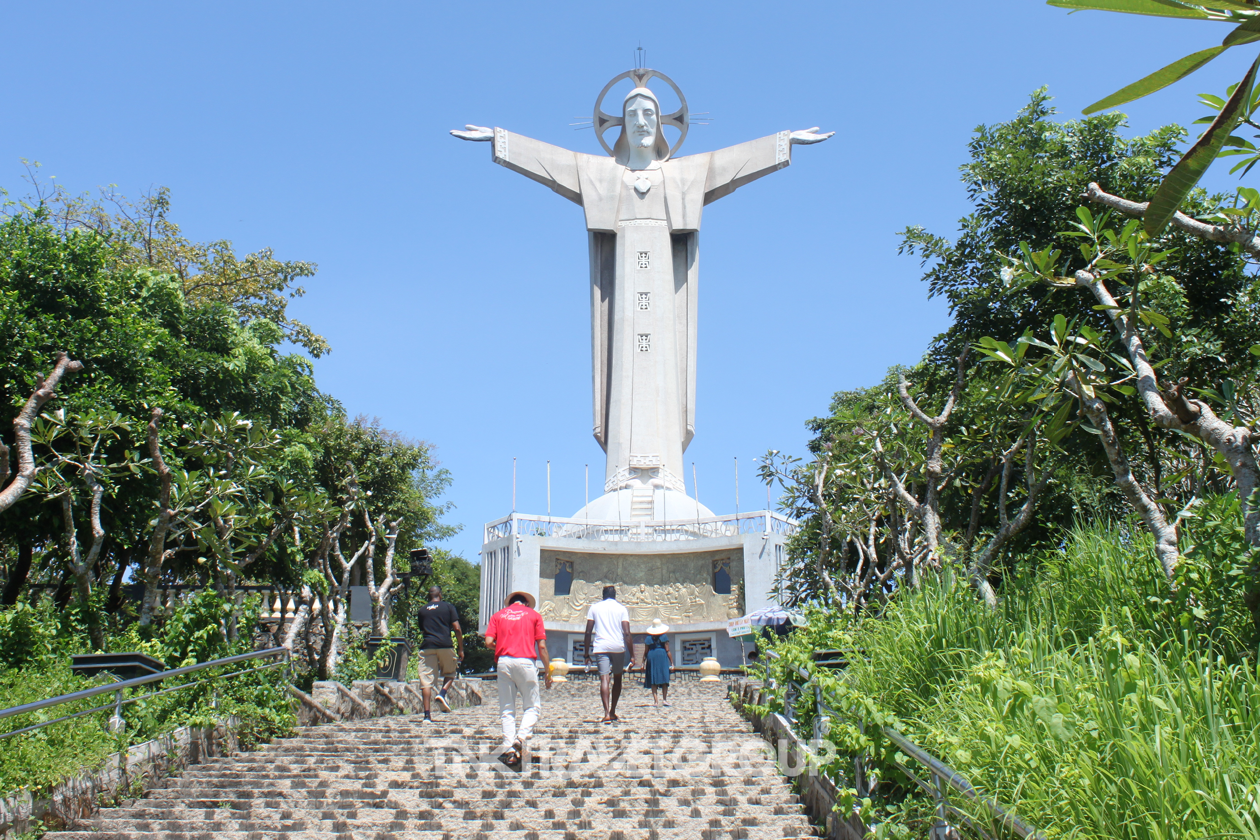 The Statue Jesus Christ in Vung Tau	